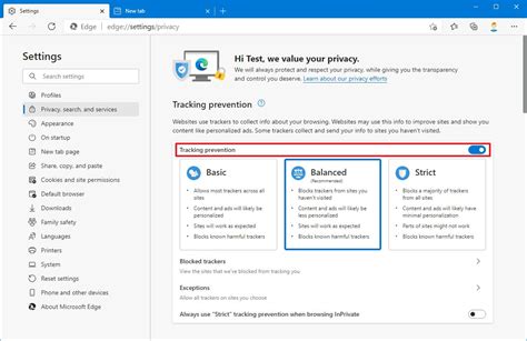 How To Enable Tracking Prevention Feature On Microsoft Edge Pureinfotech Riset