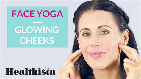 Glowing Cheeks Anti Ageing Face Yoga In Seconds Youtube