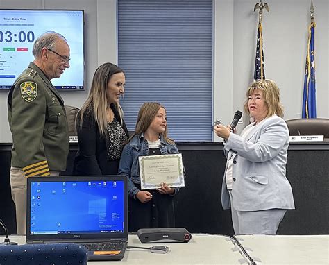 Carson City Student Honored For Helping Find Sex Offender Carson Citys Trusted News Source