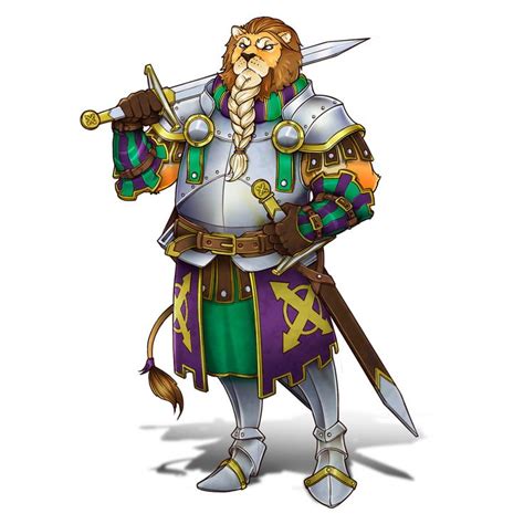Lion defender, Kirill Belous on ArtStation at https://www.artstation ...