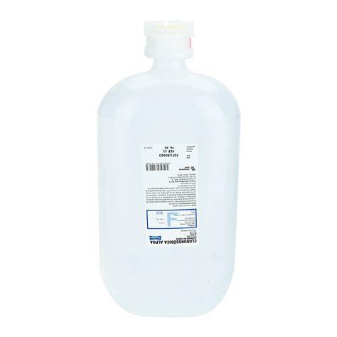 Solucion Cloruro De Sodio Fresenius 1000 Ml Farmacia Emergencias