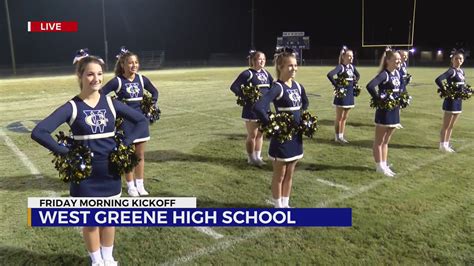 Friday Morning Kickoff: West Greene High School Cheerleaders – WJHL ...