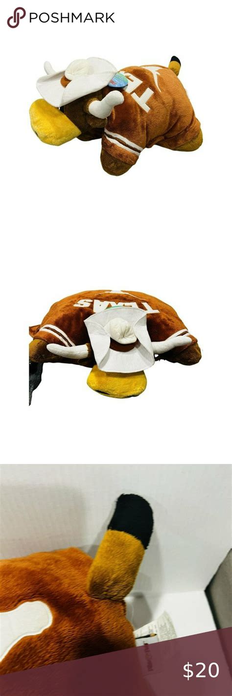 TEXAS LONGHORNS BEVO 18" UNIVERSITY OF TEXAS UT NCAA MASCOT PLUSH ...