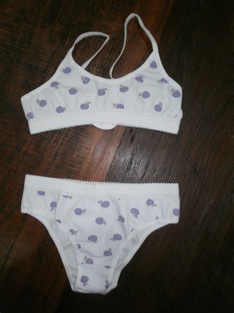 LEssence Lingerie Calcinha e Sutiã Infantil