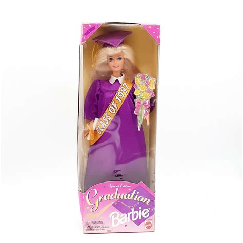 Mavin 1997 Barbie Graduation Doll Class Special Edition Mattel Purple