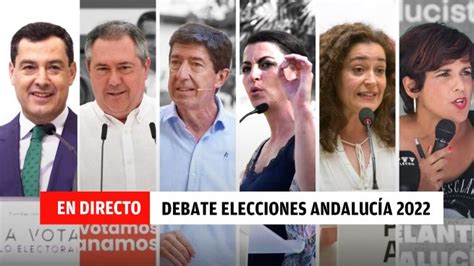 Primer Debate De Las Elecciones De Andaluc A En Directo As Ha