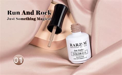 Amazon RARJSM Gel Nail Polish Nude Chocolate Brown Milky Gel Nail Polish Opaque Skin Tone