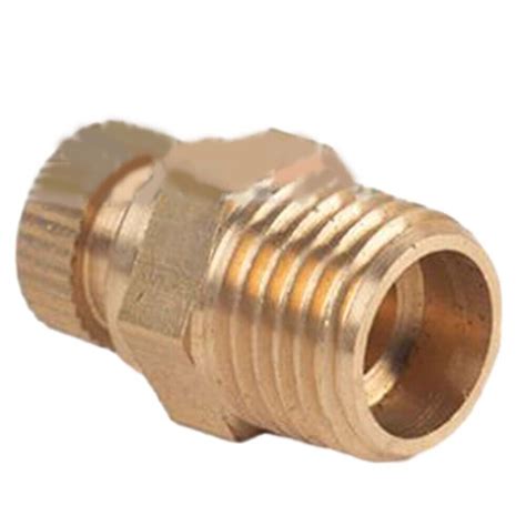 Dependable Male NPT Brass Drain Cock For Air Compressor Moisture