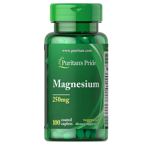 Magnesium 250 mg Puritan's Pride egypt online shopping | Vitazone