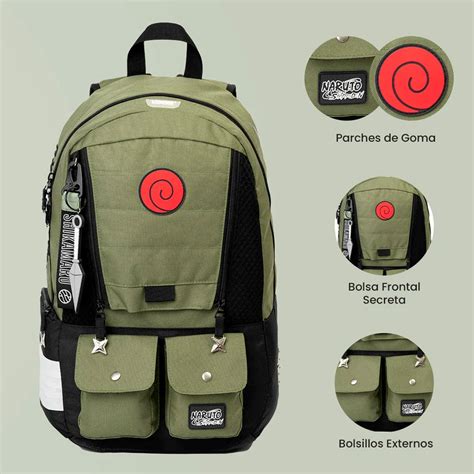 Ripley MOCHILA PREMIUM ORIGINAL NARUTO SHIPPUDEN SHIKAMARU NARA