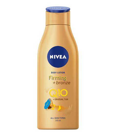 NIVEA Q10 Firming και Bronze λοσιόν σώματος 200ml