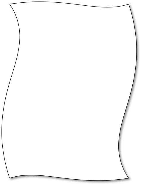 stock photo  white paper border freeimageslive