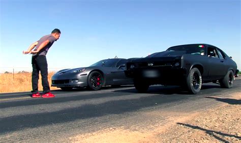 Nitrous Nova Takes On C6 Corvette Z06 VetteTV