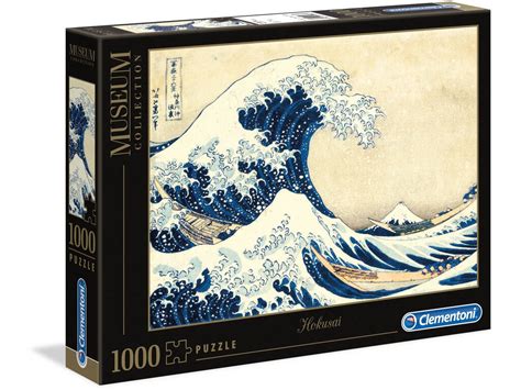 Puzzle Hokusai La Gran Ola Clementoni Juguetilandia