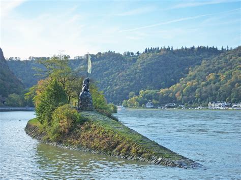 The Lorelei - 16' Mermaid Statue in the Rhine Valley - Mermaids of Earth