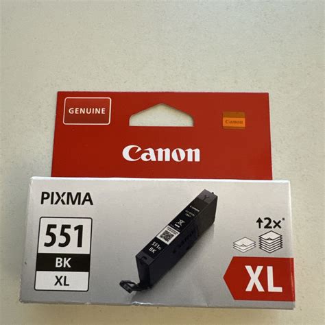 Genuine Canon Pixma Black Xl Ink Cartridge Cli Bk Xl B