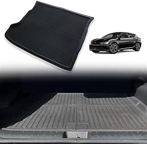 BestEvMod Tapis De Coffre EV6 Pour Tous Les Temps Doublure De Coffre