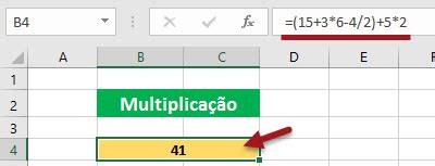 Como multiplicar no Excel função Mult