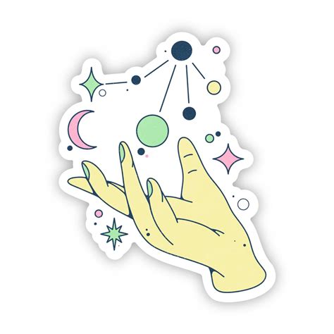 Libra Astrology Symbol Sticker – Big Moods