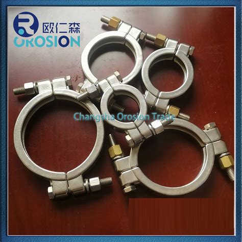 Sanitary SS304 316 High Pressure Clamp China High Pressure Clamp And