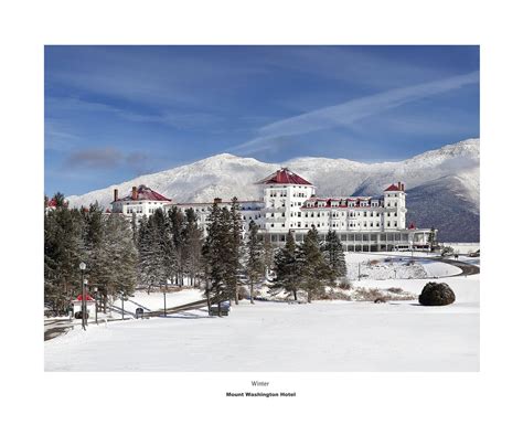 Mount Washington Hotel Winter - Etsy