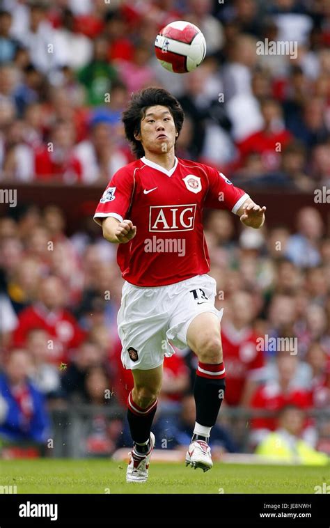 Ji Sung Park Manchester United Fc Old Trafford Manchester England