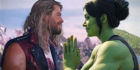 Even Marvel Knows She-Hulk & Thor's Romance Might Be Too Weird for the MCU