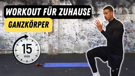 15 Minuten Ganzkörper Workout Für Zuhause Kraftausdauer