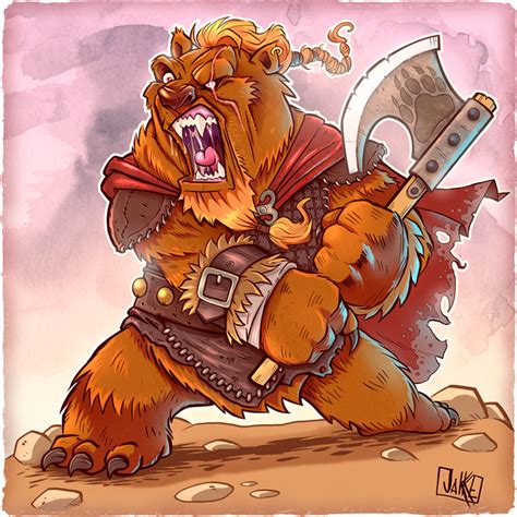 Viking Bear by JakkeV on DeviantArt