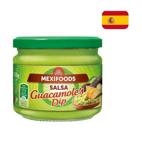 Molho De Queijo Mexifoods Salsa Guacamole S Dip Pote 300g Patiogourmet