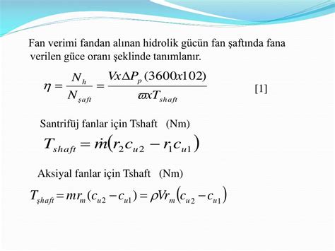 PPT FANLARDA ENERJİ VERİMLİLİĞİNİN ARTIRILMASI PowerPoint