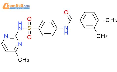 349085 75 2 3 4 Dimethyl N 4 4 Methyl 2 Pyrimidinyl Amino Sulfonyl