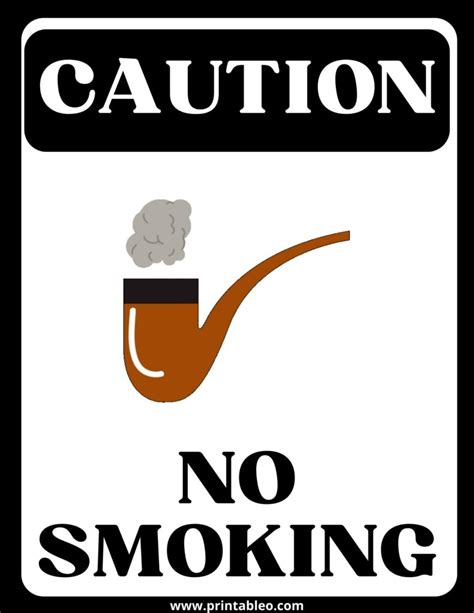 50 Printable No Smoking Signs And Symbols Free Download