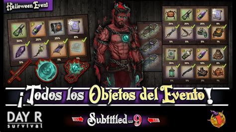 Todos Los Objetos Del Evento De Halloween Detalles