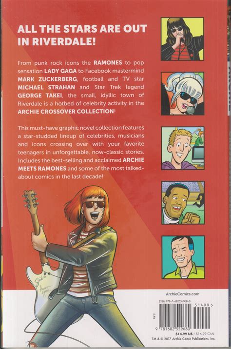 Archie Crossover Collection The Ramones Michael Strahan Lady Gaga