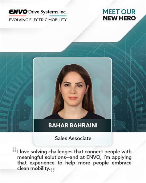 Envo - 𝗪𝗲𝗹𝗰𝗼𝗺𝗲 𝘁𝗼 𝘁𝗵𝗲 𝗘𝗡𝗩𝗢 𝘁𝗲𝗮𝗺, 𝗕𝗮𝗵𝗮𝗿! We’re excited to introduce