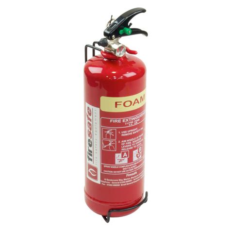 Firesafe 2 Litre Afff Foam Fire Extinguisher Rating 5a 55b Fxt22 Cef