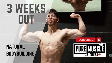 3 WEEKS OUT FIRST TIME AT PURE MUSCLE FITNESS YouTube