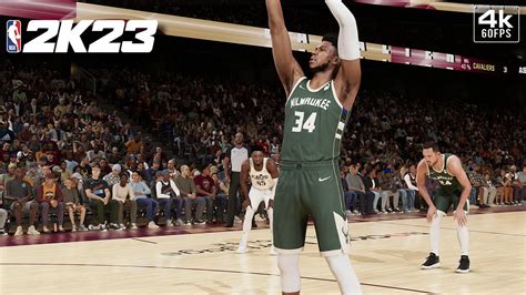 Nba 2k23 [ps5] Gameplay Cleveland Cavaliers Vs Milwaukee Bucks [4k60fps] Youtube