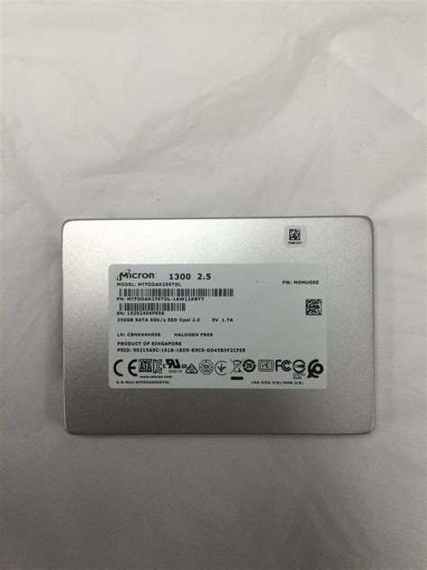 Micron 1300 2.5 256GB SSD (MTFDDAK256TDL) | eBay