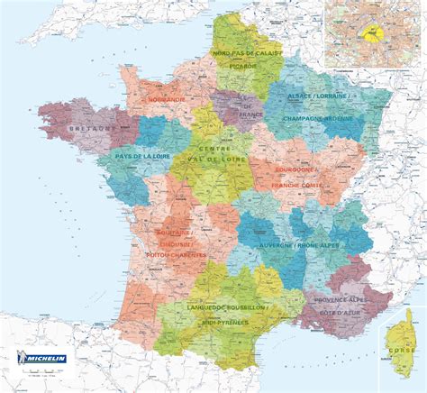 carte de france grand format imvt