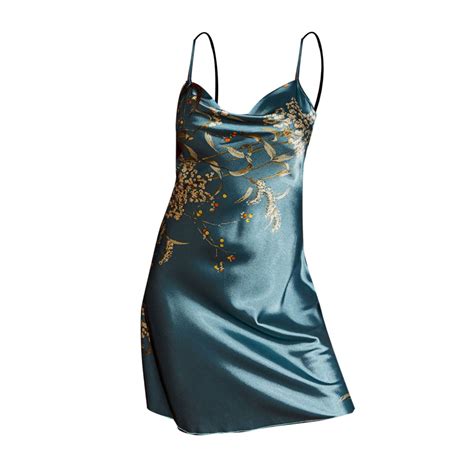 Zshosam Lingerie For Women Sexy Lace Nightgowns Spaghetti Strap Chemise Mini Dresses Sleepwear