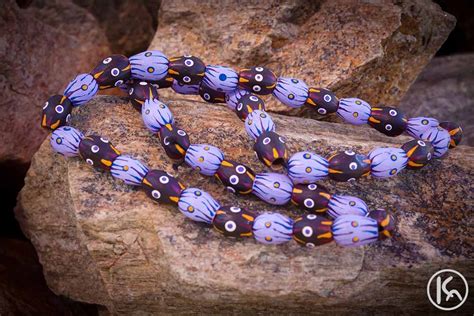 Gumnut Necklace By Ninuku Artists From Apy Lands South Australia