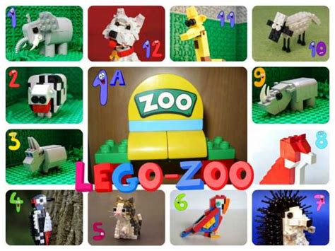 Животные из лего схемы – Животные и птицы из LEGO: наш "зоопарк" со ...