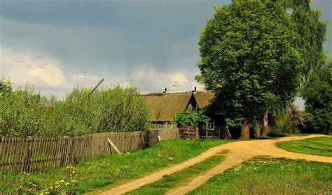 Обои на рабочий стол деревня летом - фото и картинки: 69 штук