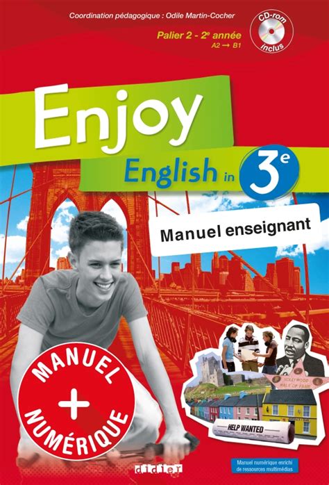 Enjoy English E Manuel Num Rique Premium Enseignant Editions Hatier