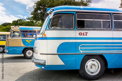 Vehicle Mercedes Benz Monobloco O 321 H 1965 On Display At Bus Brasil