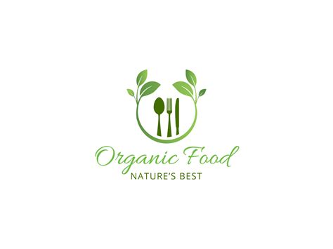 Organic Food Logo Design by Lanof Design on Dribbble