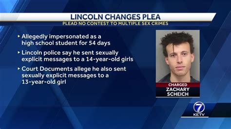 Lincoln Man Accused Of Posing As High Schooler Pleads No Contest To Several Sex Crimes