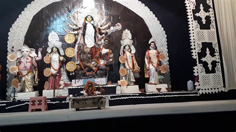 Durga Puja Pandal In Bhu Campus YouTube